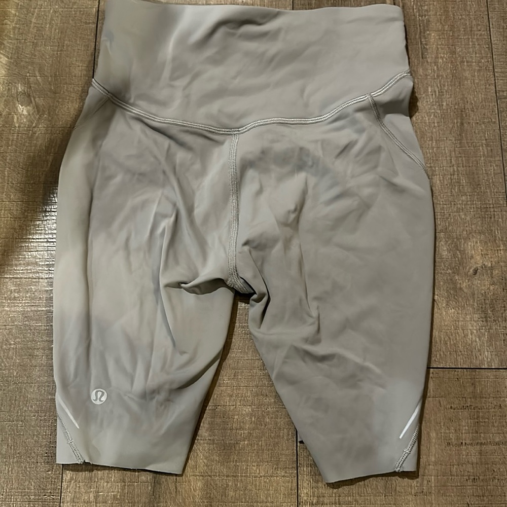 Lululemon Gray Biker Shorts